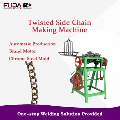 Bracelet iron steel Knotted chain making machine