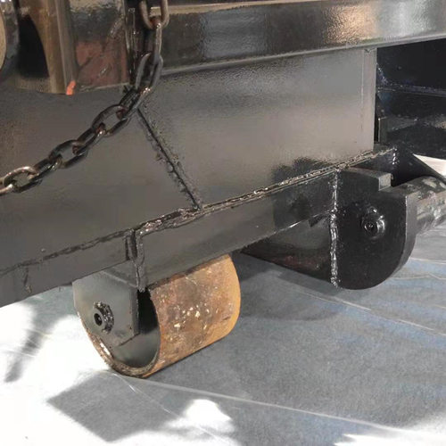 Ground Roller with Bracket Roll off Dumpster PartsXiangtan Evergreen