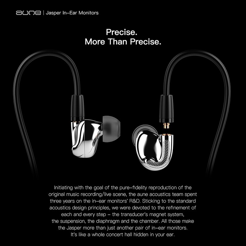 イヤホン aune audio jasper Aune Jasper in-ear monitors Earphone