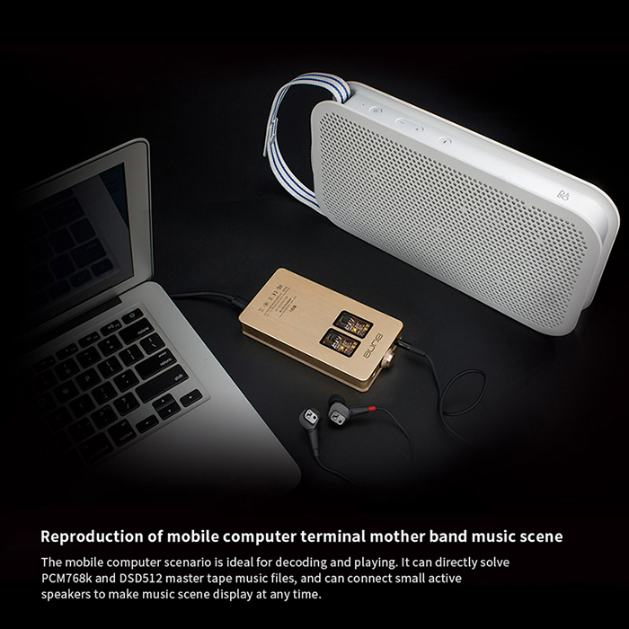 AUNE BU1 Fully Discrete Portable DAC Headphone Amplifier