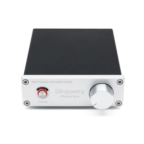 Dilvpoetry PHONO BOX  Mini Phono Turntable Preamplifier for Vinyl Record Player