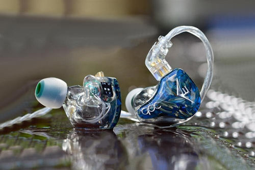 QDC Anole V3II 3BA GE4C II Silver Plated Wire Monitor Earphone
