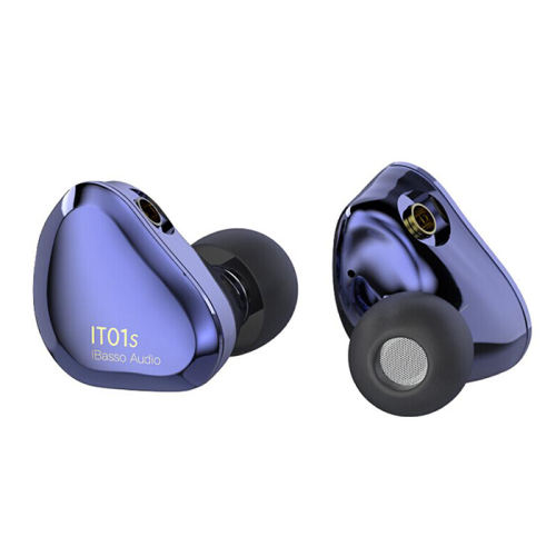 iBasso IT01S DiNaTT Dynamic Driver Audiophile Monitors  In-Ear Earphone