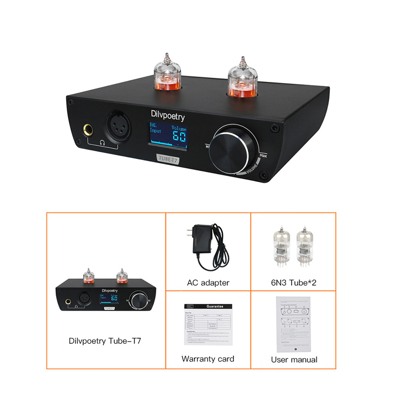 Dilvpoetry D1 Tube DAC and Headphone Amplifier