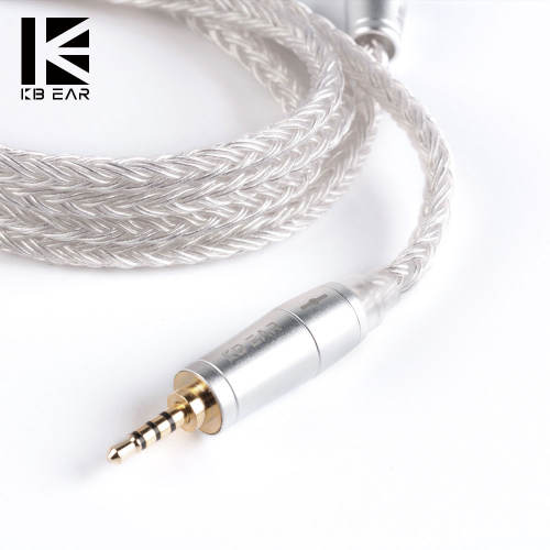 KBEAR 16 Core Upgraded Silver Plated Balanced Cable