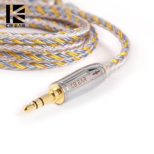 KBEAR 16 Core Upgraded Silver Plated Copper Cable
