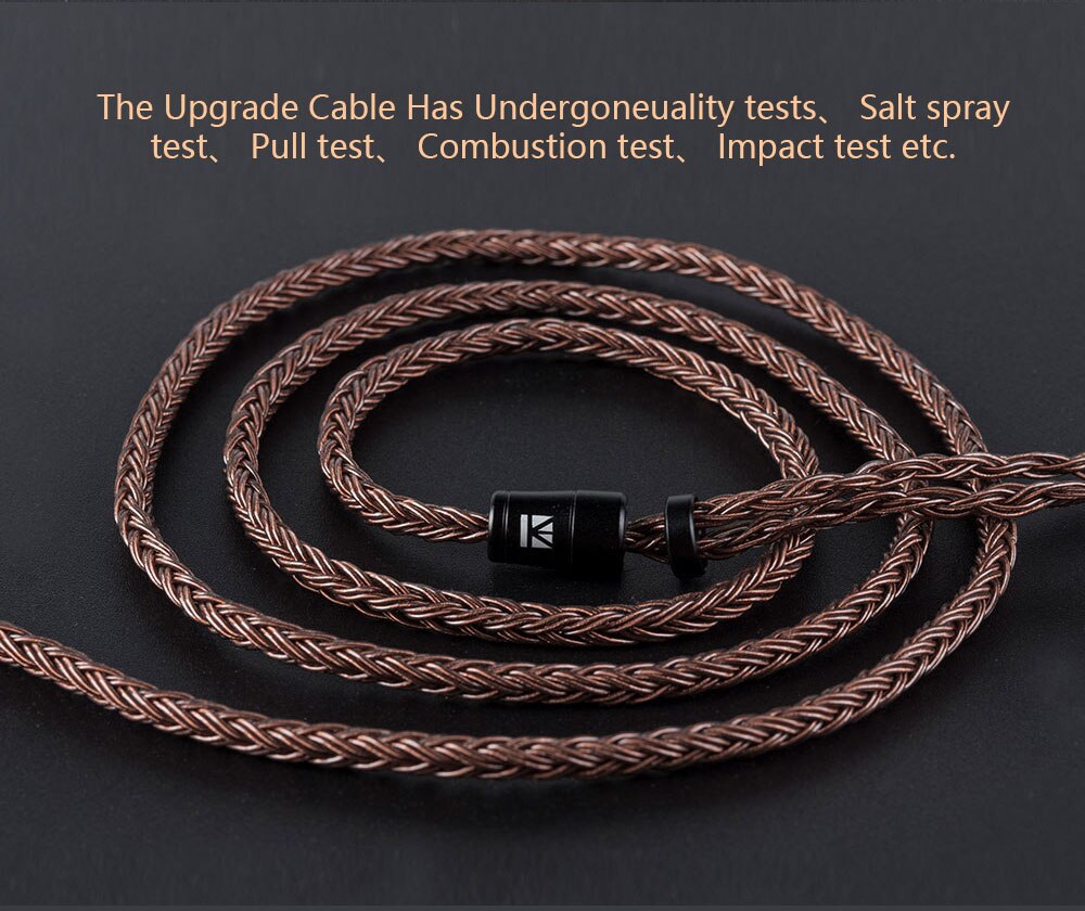 KBEAR 16 Core Pure Copper Upgraded Cable