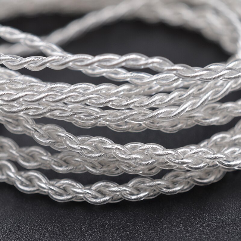 KZ Light ning Silver-plated upgrade cable