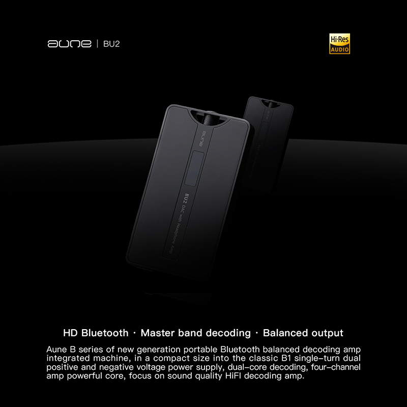 AUNE BU2 Portable Bluetooth Balance Decoding Headphone Amplifier