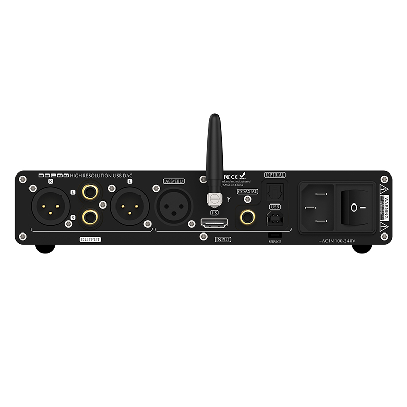 SMSL DO200 MQA Audio DAC ES9068AS*2 XMOS Bluetooth 5.0 MQA
