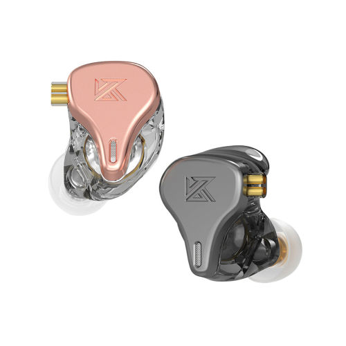 KZ x HBB DQ6S 3DD Triple Dynamic Drivers Array HiFi In Ear Earphones Strong Bass Detachable 0.75mm 2Pin Silver Plated OFC Cable