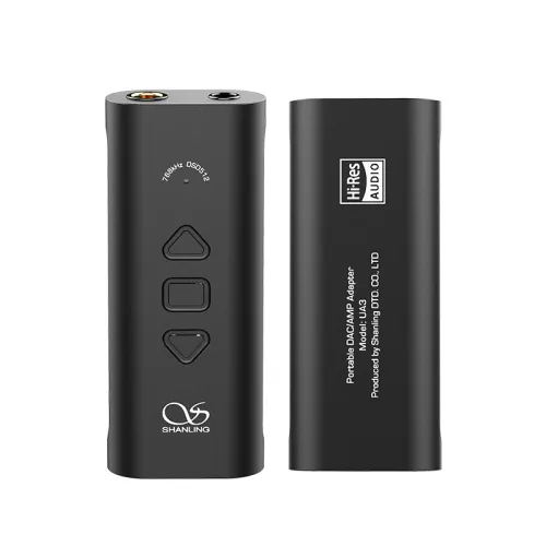 SHANLING UA3 AK4493SEQ DAC Independent AMP Chip RT6863 Dual HiFi Audio Portable USB DAC AMP Cable 3.5mm 4.4mm