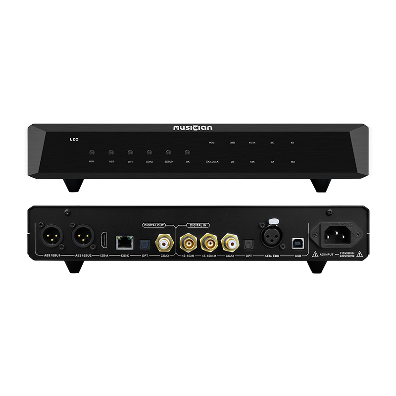 MUSICIAN LEO High Performance Digital interface USB thesycon Drive ARM  STM32F446 Optical Isolated input FPGA DSP I2S interface