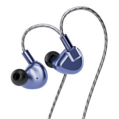 JF1&1 IEM in Ear Monitor Earphones(1BA+1DD), Wired in-Ear Earphone with  Dynamic Drive and Balanced Armatured HiFi Headset for  Musician(1BA+1DD,Green)