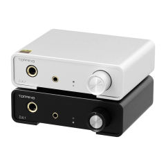 TOPPING DX1 Hi Res Audio DAC&Headphone Amplifier 6.35mm 3.5mm Line out output AK4493S DAC USB DSD256 PCM384 XMOS XU208