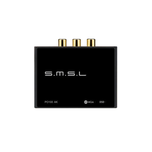 SMSL PO100 AK USB Digital Interface XOMS XU316 32bit 768Khz AK4493S MQA Decoding optical/coaxial/RCA output for PS4 PS5 Switch