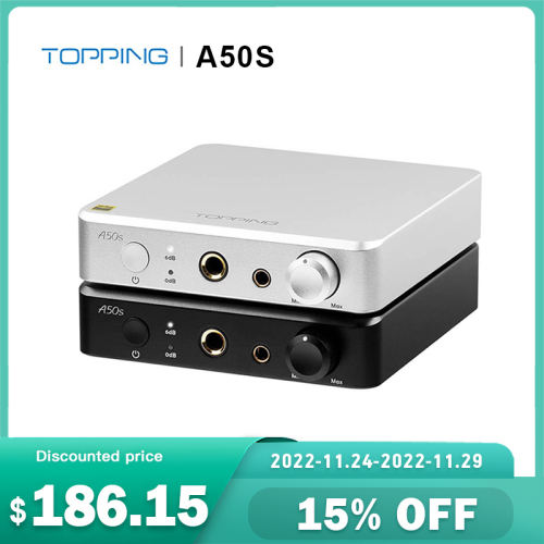 Topping A50s single-end 6.35mm  Headphone Amplifier