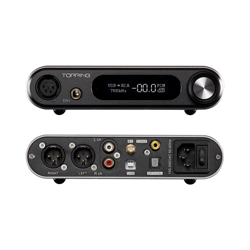 TOPPING DX5 Lite HiRes LDAC Audio DAC Headphone Amplifier