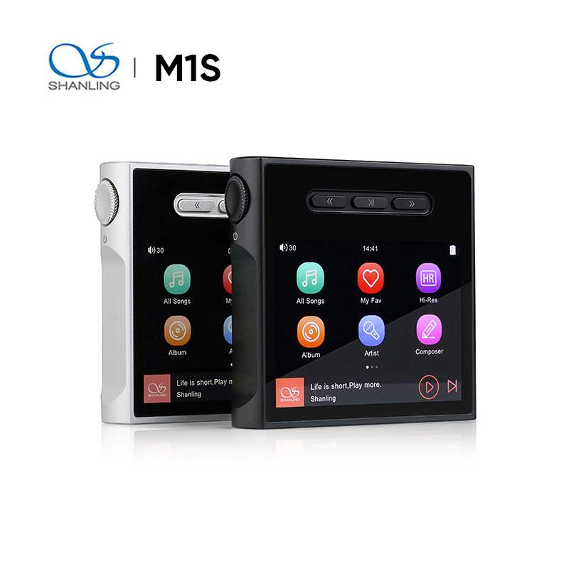 Shanling M1S Portable Hi-Fi Player ES9038Q2M, 768khz DSD512