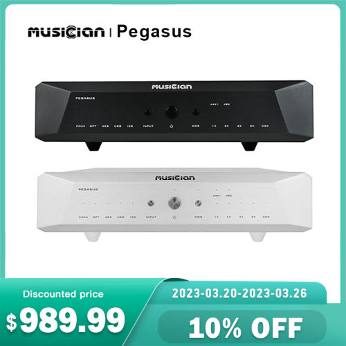 MUSICIAN PEGASUS 32Bit/1536kHz 24Bit R2R DAC 6BIT DSD Balanced Resistance DAC Support DSD1024 SPDIF Receiving Scheme R2R Decoder