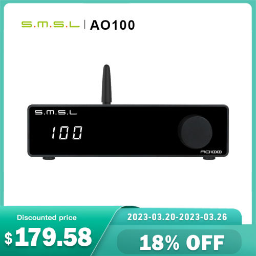 SMSL C200 ES9038Q2M DAC Headphone Amp OPA1612A*4 TRS Balanced 4.4mm 6.35mm Output Bluetooth 5.0 DSD512 32Bit 768KHZ