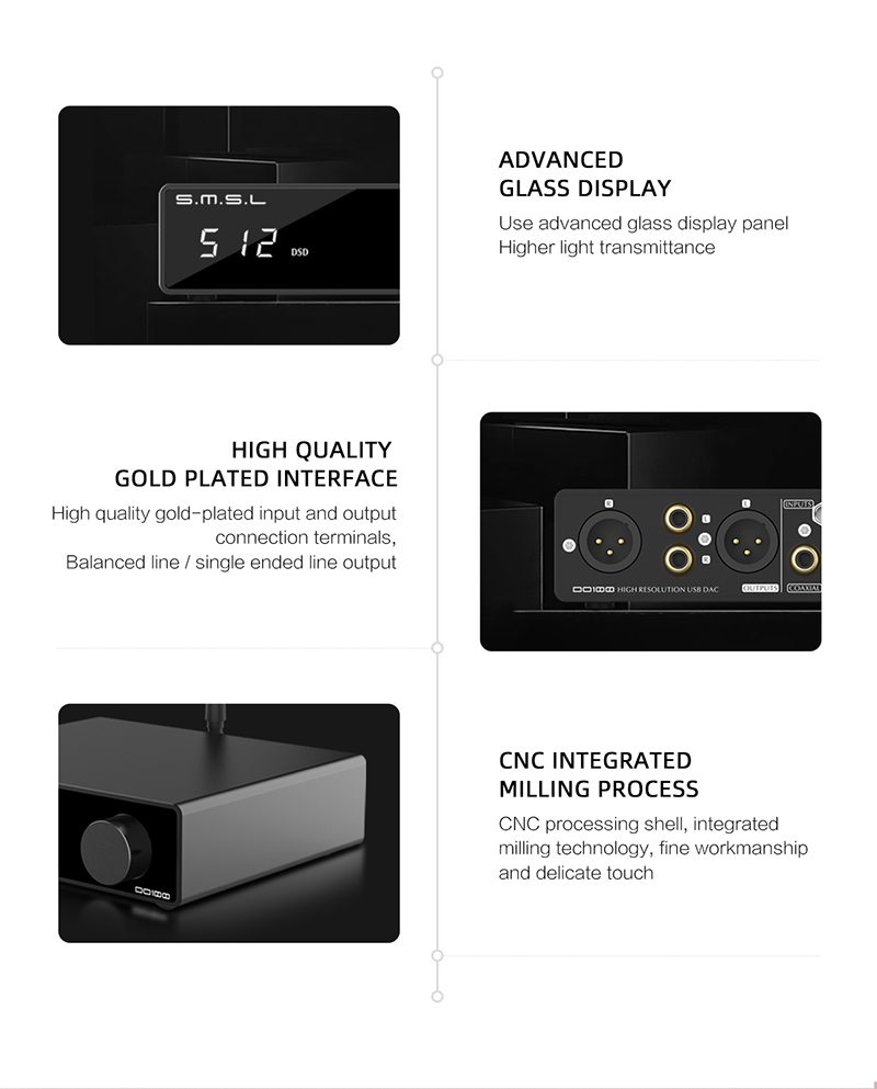 SMSL DO100 Hi-Res Audio DAC