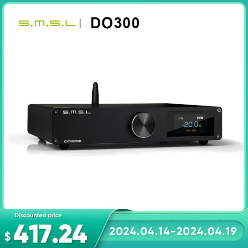 SMSL DO300 Audio DAC ES9039MSPRO MQA CD XMOS XU316 DSD512 32Bit 768KHZ Bluetooth 5.1 LDAC XLR I2S decoder with remote control