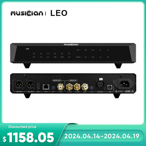MUSICIAN LEO High Performance Digital interface USB thesycon Drive ARM STM32F446 Optical Isolated input FPGA DSP I2S interface