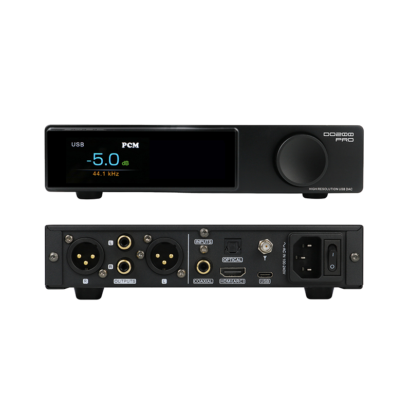 SMSL DO200PRO Desktop HiFi Balanced DAC 12xCS43131 XMOS XU-316
