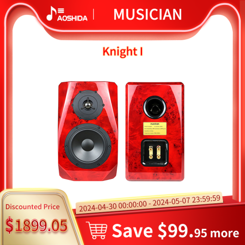MUSICIAN knight I 6.5 inch HIFI bookcase speakers