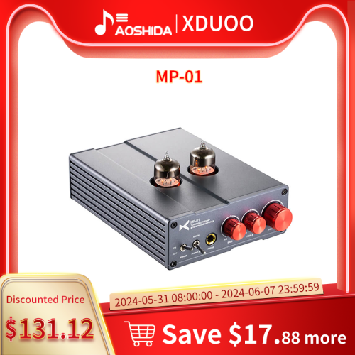 xDuoo MP-01 Tube Phono Preamp & Headphone Amplifier