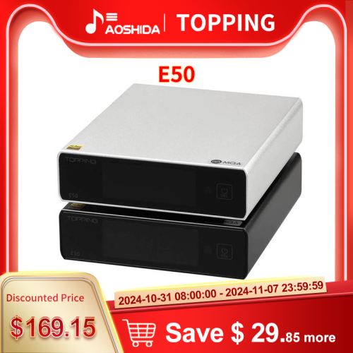 TOPPING E50 Hi-Res ES9068AS dac MQA FULL Decode xmos XU216 USB DAC 