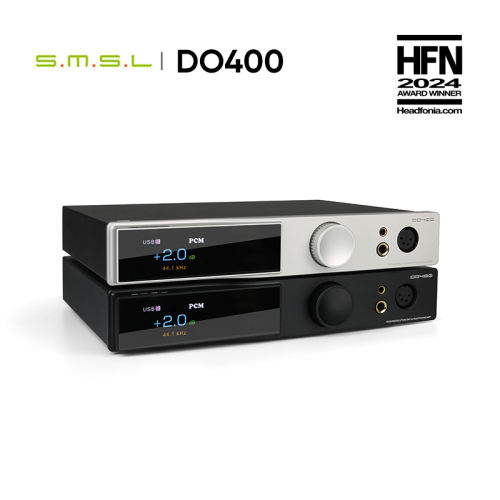 SMSL DO400 Fully Balanced Audio Decoder Headphone Amplifier ES9039MSPRO MQA-CD DAC Bluetooth 5.1 Digital Headphone Power AMP