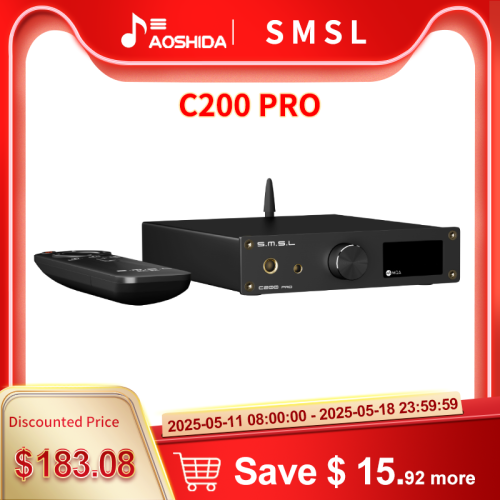 SMSL C200Pro DAC Headphone Amplifier