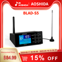 AOSHIDA BLAD-S5 Bluetooth/FM Audio Receiver Converter ES9038 QCC5125