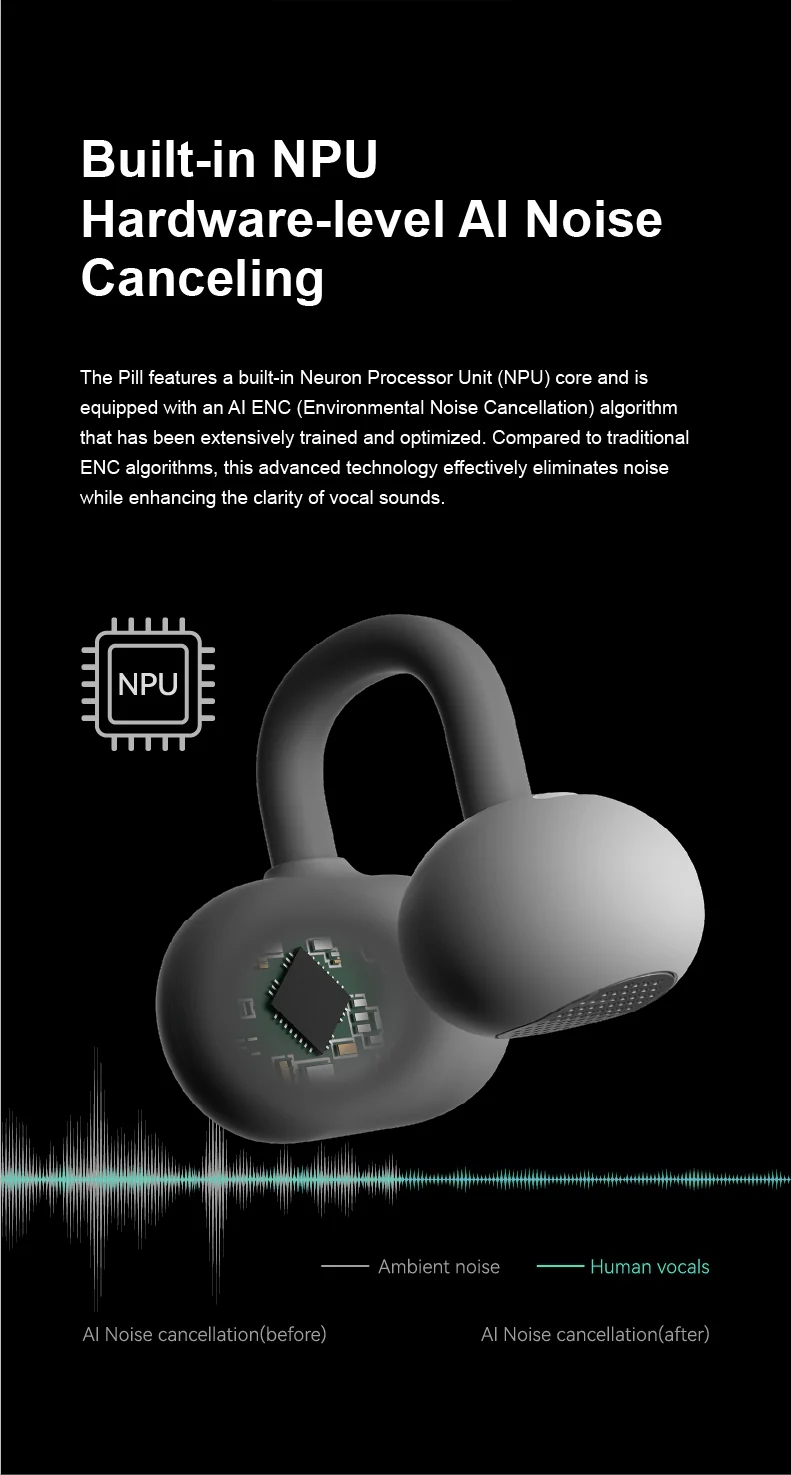 MOONDROP PILL Ear-clip Wireless Headphone