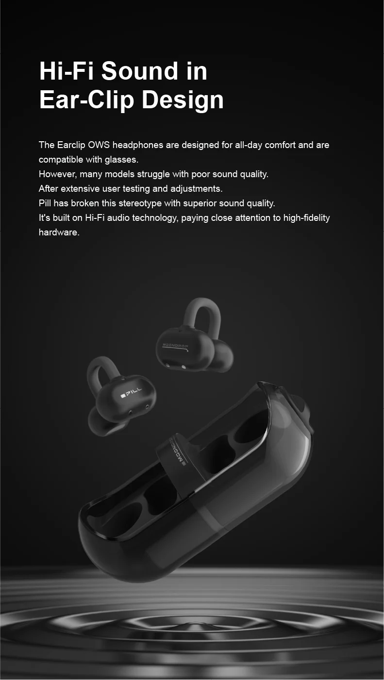 MOONDROP PILL Ear-clip Wireless Headphone