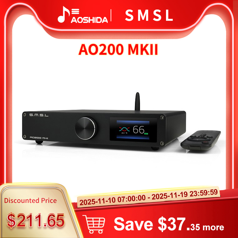 SMSL AO200 MKII Power Amplifier