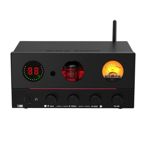 SUCA AUDIO X10 DAC & Tube Amp & Powe Amp & Headphone Amp PSVANE Tube ECC83 Bluetooth 5.4
