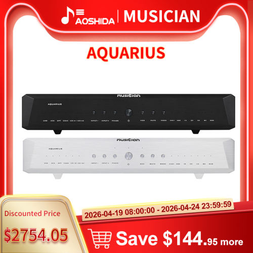 MUSICIAN Aquarius R2R DAC array ture balance USB/2*I2S/AES balance/coaxial input RCA XLR balance output R2R decoder