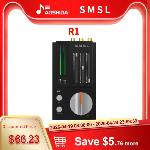 SMSL R1 Gaming DAC & Headphone Amplifier