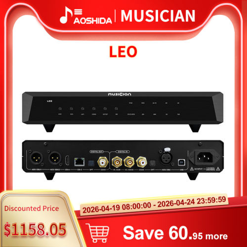 MUSICIAN LEO High Performance Digital interface USB thesycon Drive ARM STM32F446 Optical Isolated input FPGA DSP I2S interface
