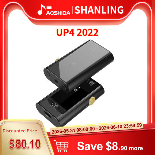 SHANLING UP4 2022 Full format balanced Bluetooth decoded  Headphone Amplifier