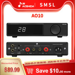 SMSL AO10 100W*2 Bluetooth Power Amplifier Dual TPA3116