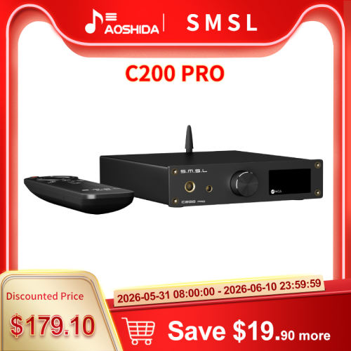 SMSL C200Pro DAC Headphone Amplifier