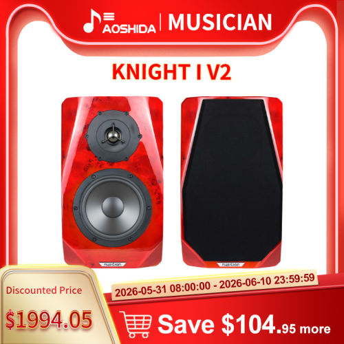 MUSICIAN knight I(V2) 6.5 inch HIFI bookshelf speakers