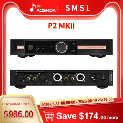 SMSL VMV P2 MK2 GaN Headphone Amplifier
