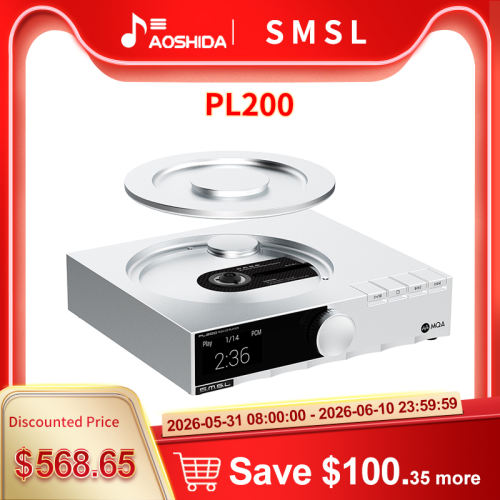 S.M.S.L PL200  CD Player AK4499EX MQA