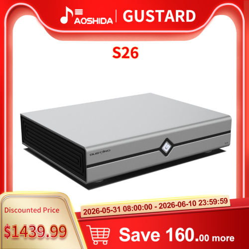 GUSTARD S26 AMD Ryzen 5 5600U Music Server
