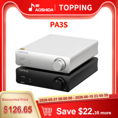 TOPPING PA3s MA12070*2 fully Class D balanced amplifier TRS balanced RCA single-end input power amplifier 80w*2 hifi digital amp